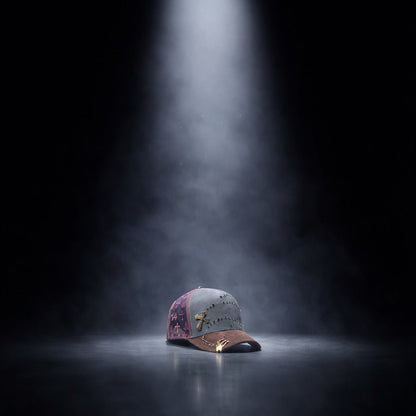 Bible Long Chain Grey Cap