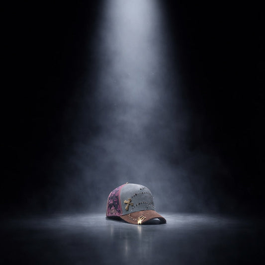Bible Long Chain Grey Cap