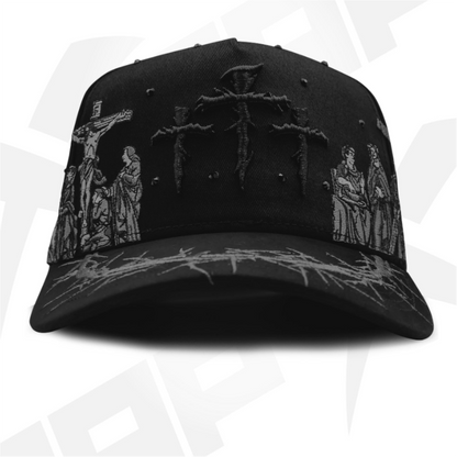 Hat Viacrucis Black Crystals