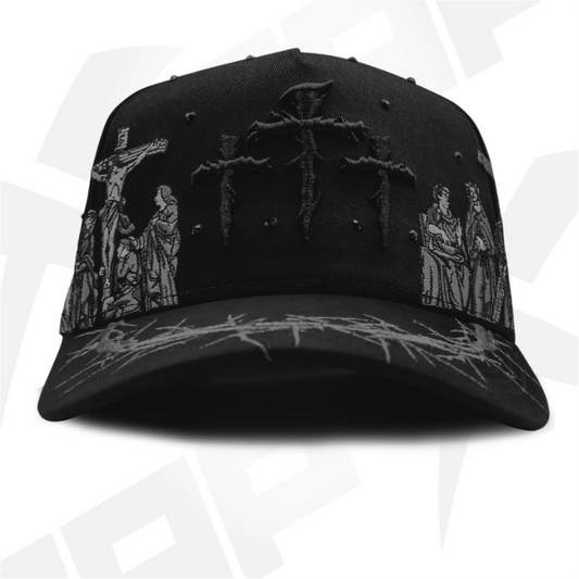 Hat Viacrucis Black Crystals