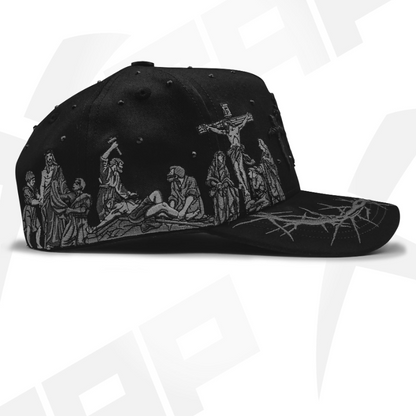 Hat Viacrucis Black Crystals