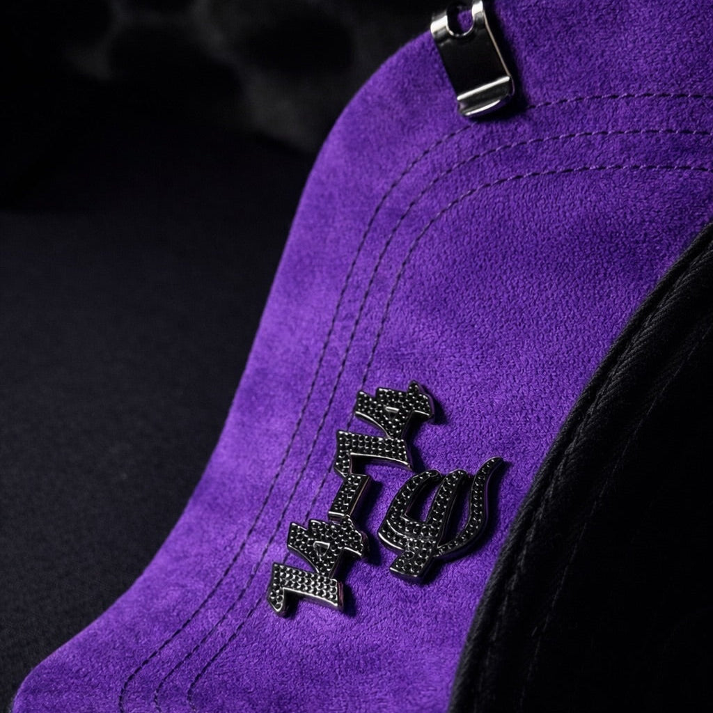 Bible Long Chain Black Cap