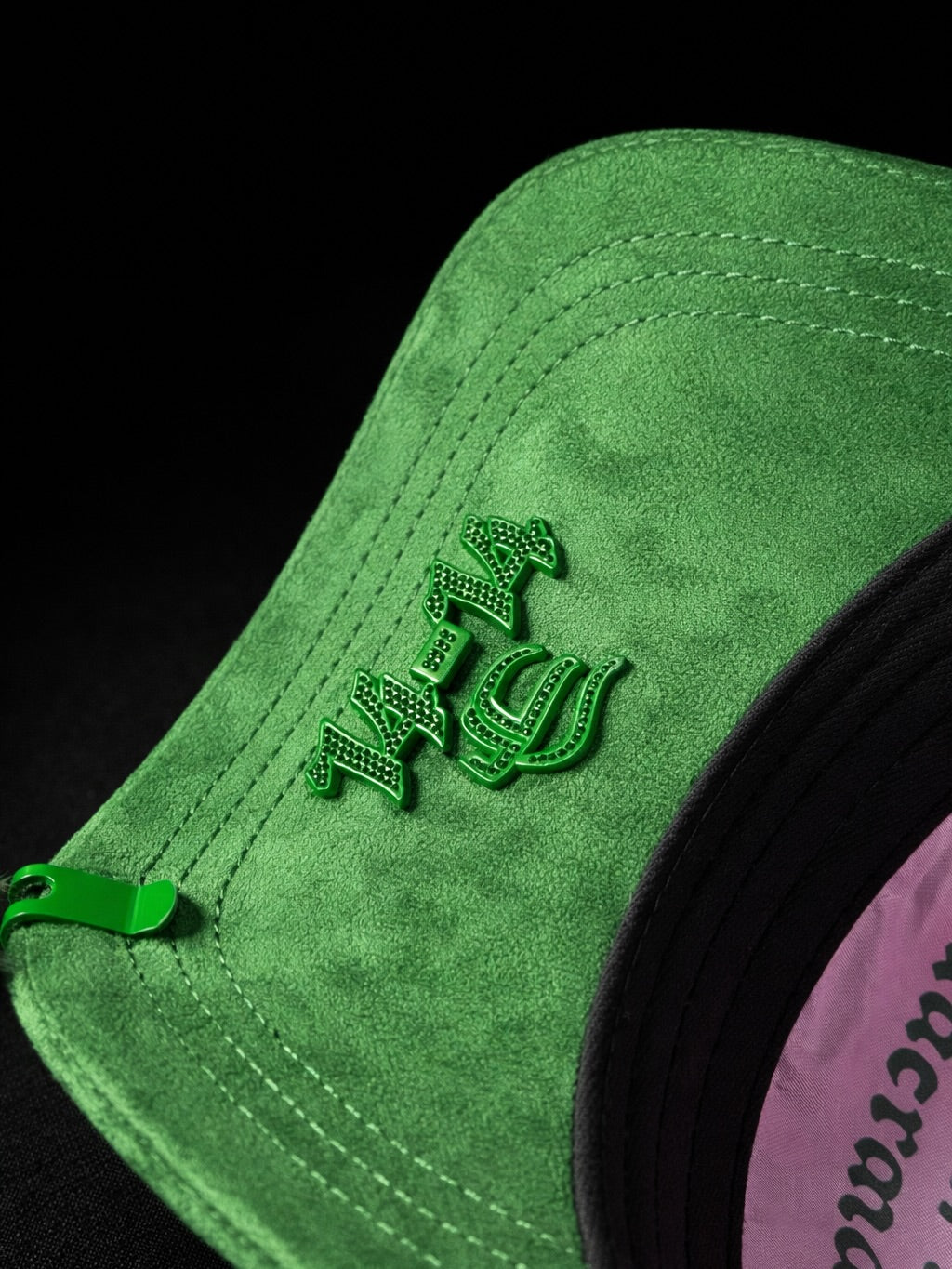 Bible Long Chain Green Cap