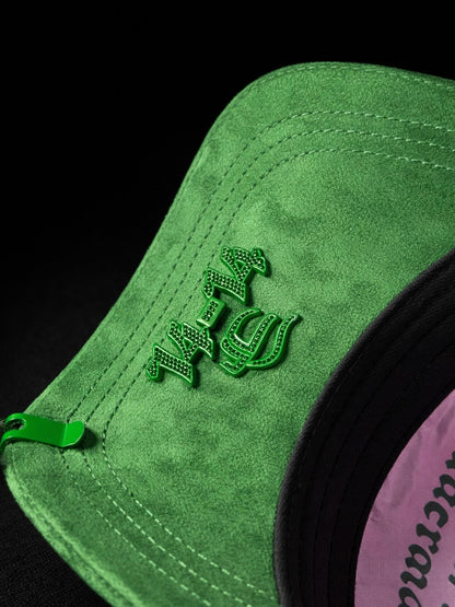 Bible Long Chain Green Cap